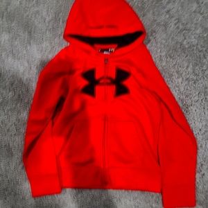 Boys Under Armour Full Zip Size 6